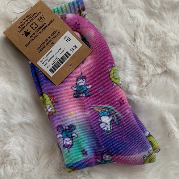 Scout & Trail - socks unicorn womens medium, BNWT - Picture 3 of 4